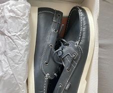 DECKS Navy Blue School Shoes