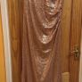 Stunning Rose Gold long sequin dress Image 3