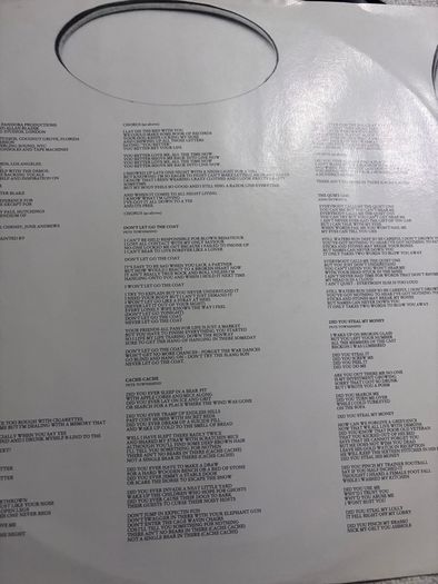 The Who vinyl lp. Irish pressing