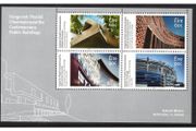 2013 Ireland Contemporary Public Buildings Commiserative Stamps Miniature Sheet Mint Never Hinged (MNH)