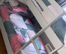 Immaculate Set Of Bunk Beds With Mattresses Included  Also  Selling Mirrors With Beds