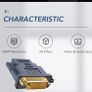 Cabletime DVI-D (24+1) Dual Link (Male) to HDMI (Female) HD 1080P Bi-Directional Adapter/Converter Gold Plated (Brand New/Warranty) Image 3