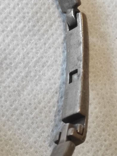 Vintage AJ sterling silver bangle