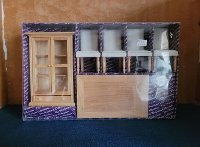 Dolls house furniture - Sitting room pine