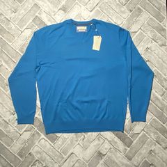 BNWT Bugatti Mens Finest Cotton V-Neck Knitted Jumper Size 2XL