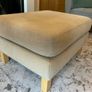 Cream Ottoman Footstool Image 7