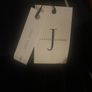 Jasper Conran Navy & White Linen Blend Cape Image 7