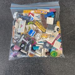 LEGO printed tile pieces