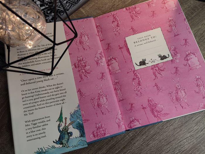 The Tale of Kitty-in-Boots ! by Beatrix Potter ! Hardcover ! WIth Audiobook ! CD ! 2016 ! by Warne !