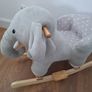 Wooden baby rocking elephant Image 2