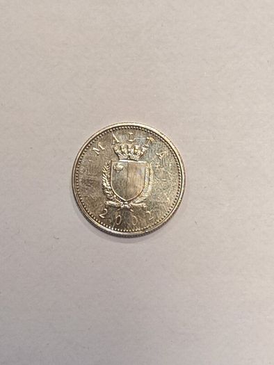 Malta 2 cents coin #Olive