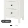Ikea hemnes 2 drawer cabinet Image 10