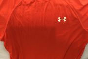 Under armour mens orange top medium m