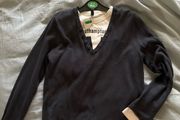 New with tags Benetton long sleeve tshirt and fine knit jumper