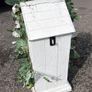 White Wedding Post Box Image 2