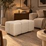 Elegant bubble pouffe ottoman 90x50 Image 7