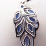 Sterling silver kyanite lever-back earrings 925 Image 6