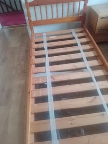 Pine 3ft Single Bed Frames x 2