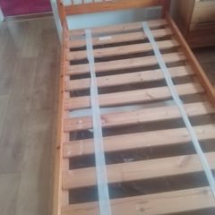 Pine 3ft Single Bed Frames x 2