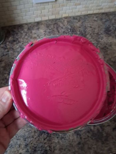 Dulix Weathershield Paint. 2.5L Tin. Fabulous bright pink!