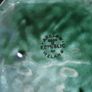 nice green hexagonal arklow pottery, Image 2