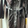 Brown Leather Coat Image 7