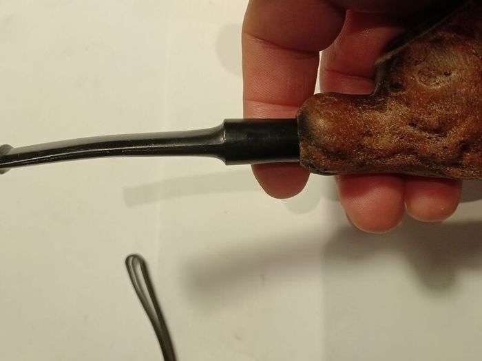 Vintage Hand Carved Wooden Pipe