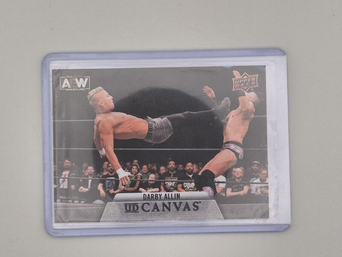 AEW Upper Deck 2021 UD CANVAS Wrestking Trading Card Bundle