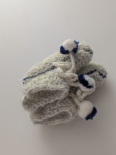Wool baby boots 3 months