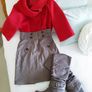 Khaki Green High Waist Skirt - Size 6 Image 2