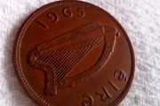 1965 Irish Penny.