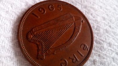 1965 Irish Penny.