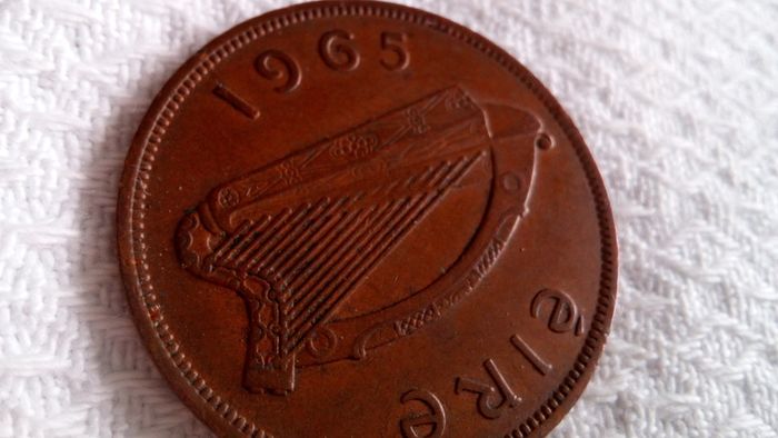 1965 Irish Penny.