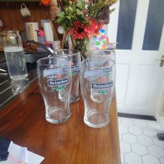 Heineken pint glass