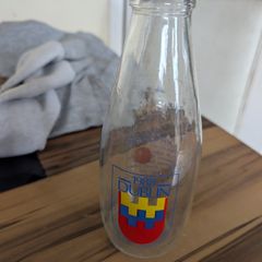 1988 vintage Dublin milk bottle