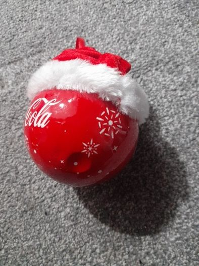 Christmas coca cola bauble