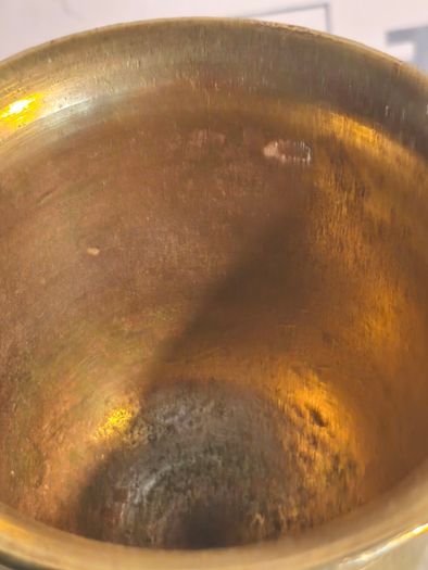 Vintage Brass Mortar and Pestle