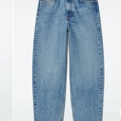 COS arch tapered jeans size 26 mid blue