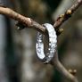 Vintage Diamond Eternity / Wedding Band Ring - Platinum Image 2