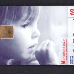 1999 Ireland 10 unit Children's Hour charity, which aims to support Children who come from disadvantaged or violent backgrounds (ODS3) Call Card Used