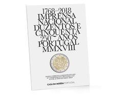 Portugal 2 Euro Commemorative Coin 2018 - INCM BU. Blister Card.