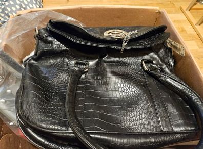 2 Medium Black Handbags