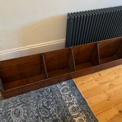 Antique book trough