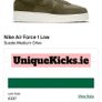 Green Suede Nike Air Force 1 Image 5