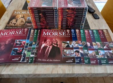 Inspector Morse Dvd And Magazine Bundle Collection Deagostini John Thaw Crime Series