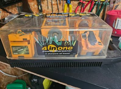 Plasplugs 4 in 1 Power Tool Sharpener set DSF 425 Multi use Tool sharpener