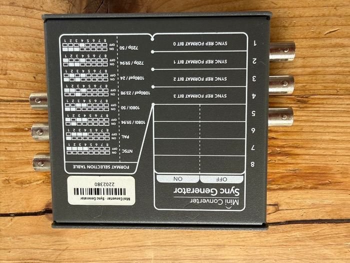 Blackmagic Mini Converter Sync Generator
