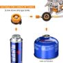 Windproof Camping Gas Stove - Odoland Portable Collapsible Outdoor Camping Stove with Piezo Ignition Backpacking Stove for Outdoor Cooking Hiking Picnic and Trekking (FREE POSTAGE) Image 4