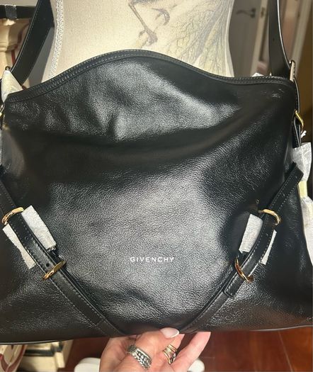 Givenchy Voyou hobo in calfskin , silver and Goldware , NWT