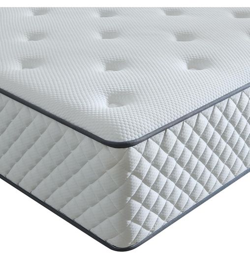 Double Mattress | 7-Zone Hybrid Pocket Spring Medium-Firm Bed Mattress